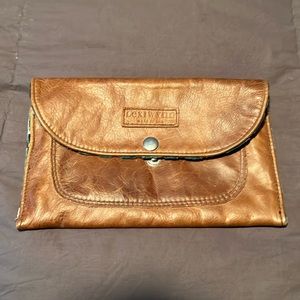 Hand made Leather Clutch